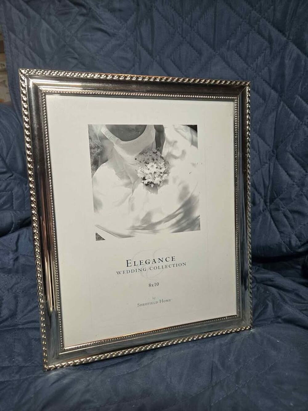 Sheffield Home Wedding 8x10 Silver Picture Frame